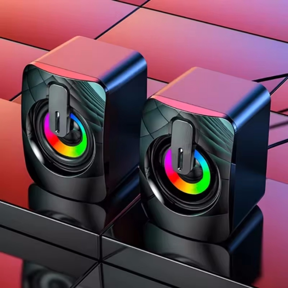 Pc Gaming Fullset - Speaker Komputer Kotak Suara PC Mikrofon