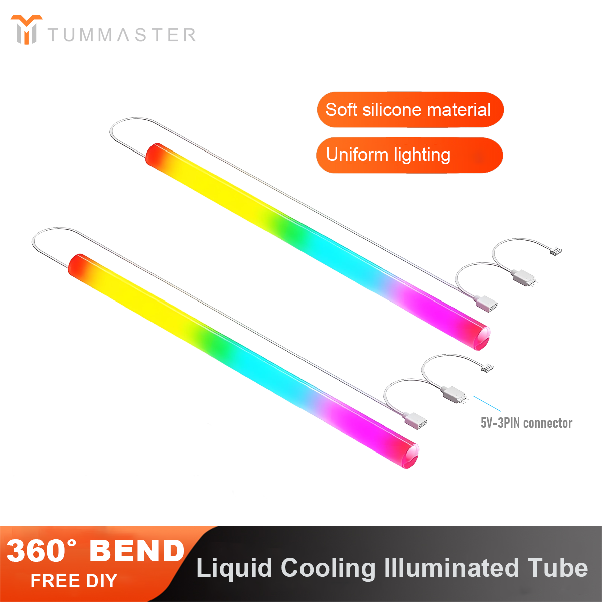 Pc Gaming Liquid - TUMMASTER ARGB Selongsong Pendingin Air 5V3