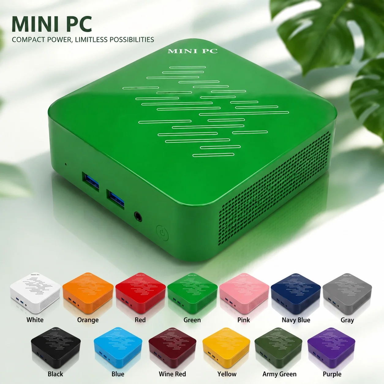 Mini PC berwarna merah muda le - Pc Gaming Pink ulasan dan harga