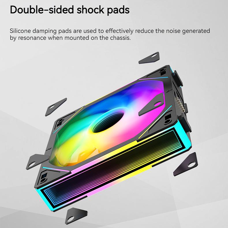 TEUCER casing kipas pendingin  - Pc Water Cooling ulasan dan harga